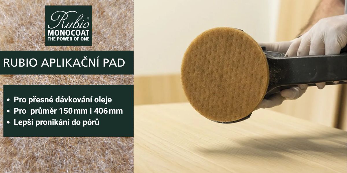 Přesné dávkování oleje Pro 150 mm i 406 mm Lepší pronikání do pórů